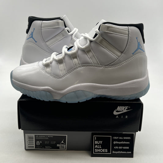 Size 8.5 - Air Jordan 11 Retro 2024 Legend Blue / Columbia (CT8012-104)
