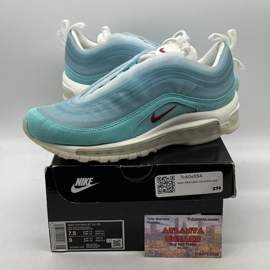 Size 7.5 - Nike Air Max 97 On Air: Shanghai Kaleidoscope Red (CI1508-400)