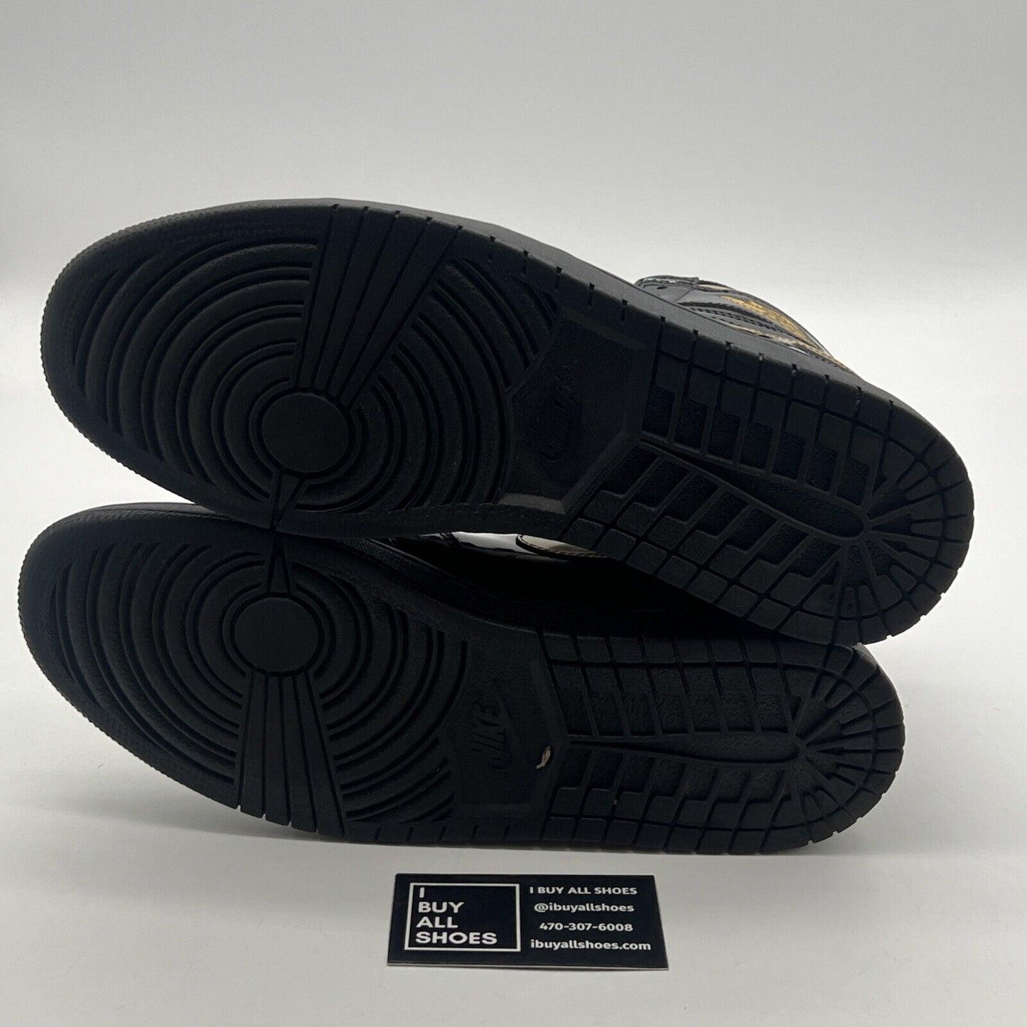 Size 11.5 - Air Jordan 1 Black 2020 (555088-032)