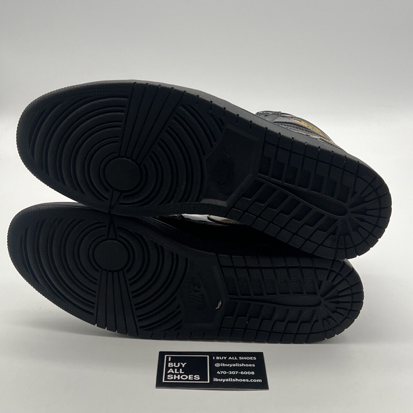 Size 11.5 - Air Jordan 1 Black 2020 (555088-032)