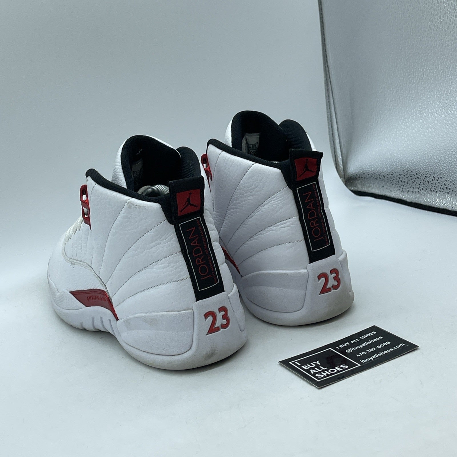 Size 8 - Air Jordan 12 Retro Twist White Red Leather (CT8013-106)