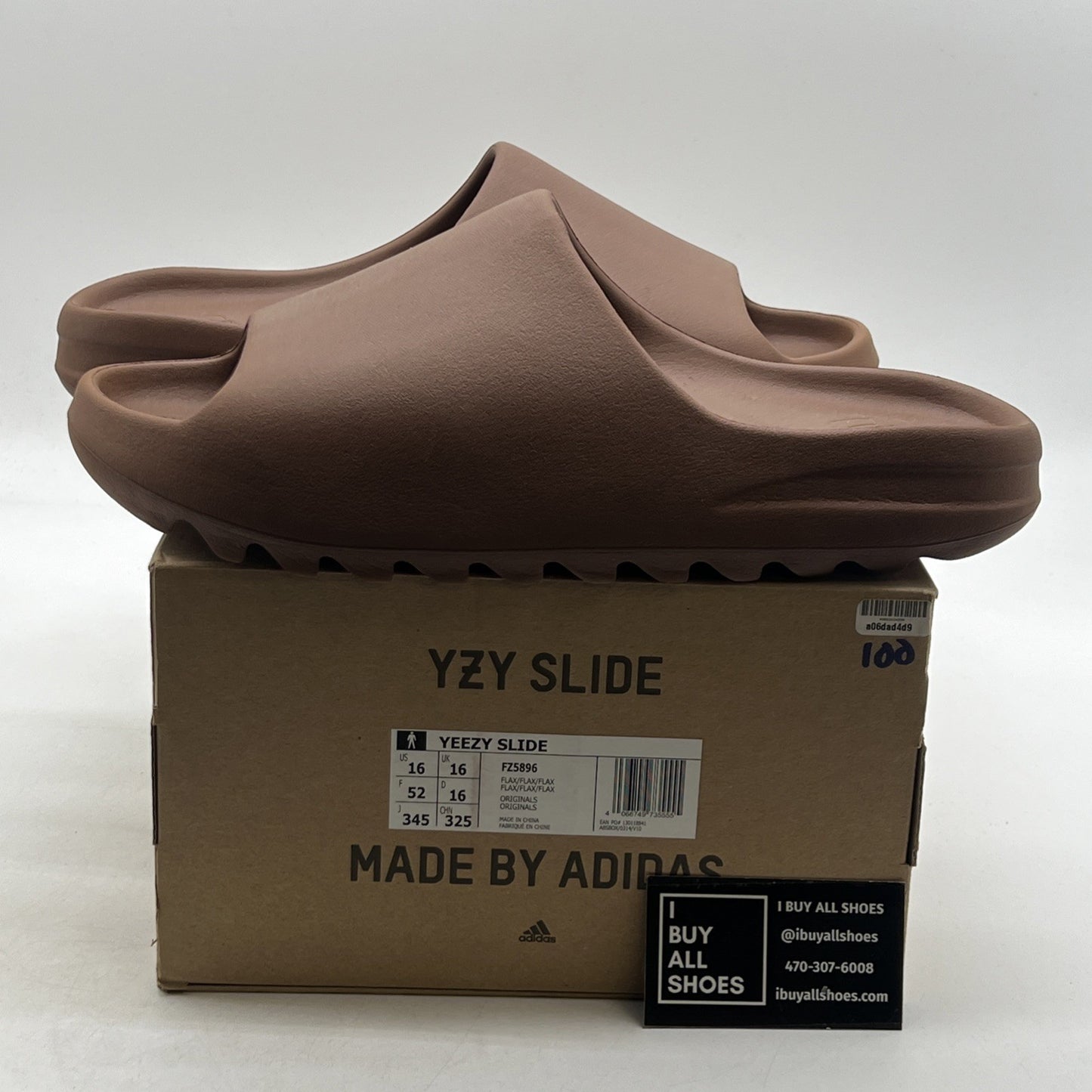 Size 16 - adidas Yeezy Slide Brown (FZ5896)