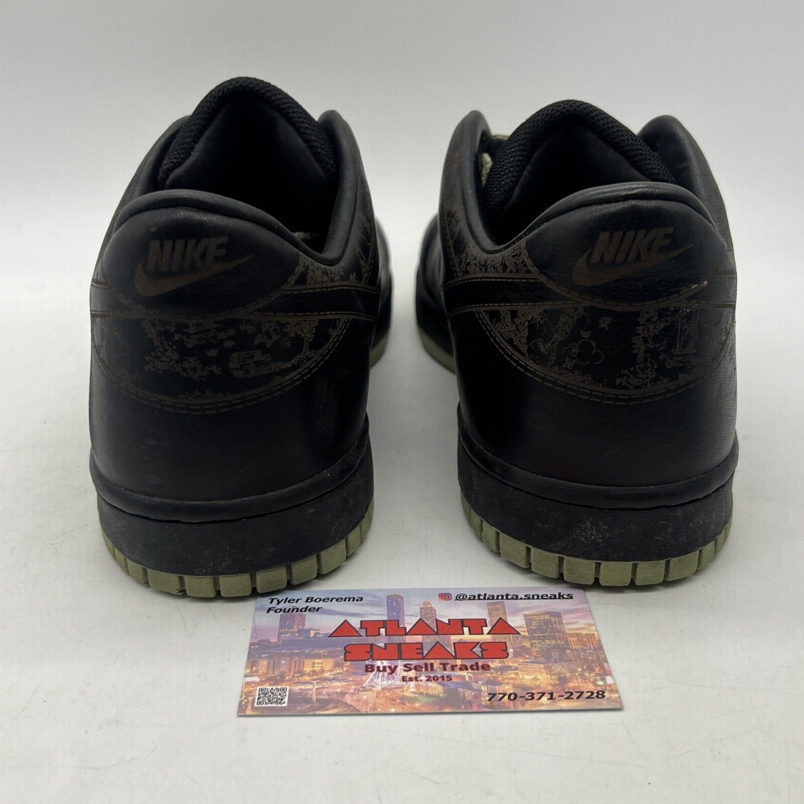 Size 10.5 - Nike Dunk 1 Piece Low Black Mint (312424-001)