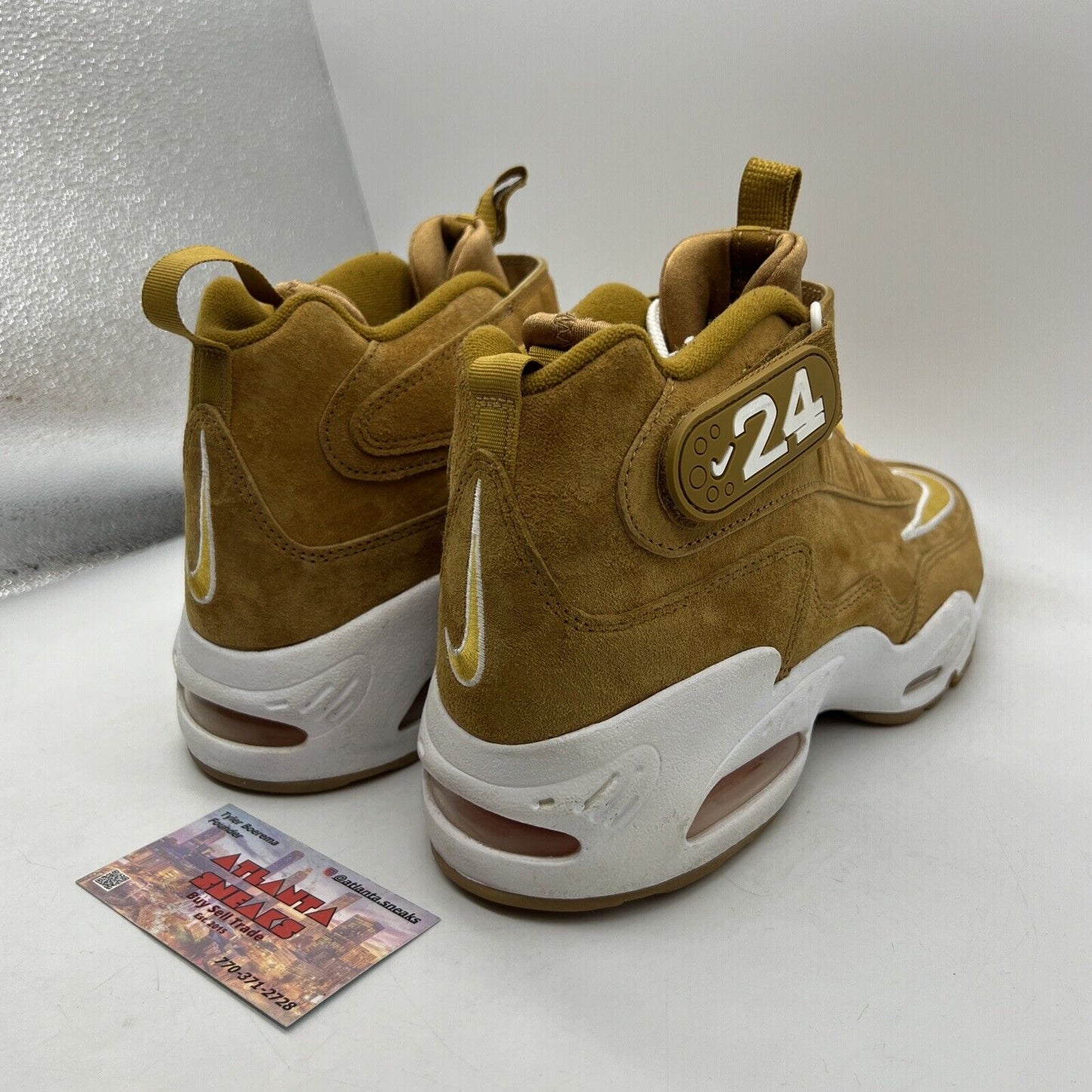 Size 10 - Nike Air Griffey Max 1 Wheat White Suede (DO6684-700)