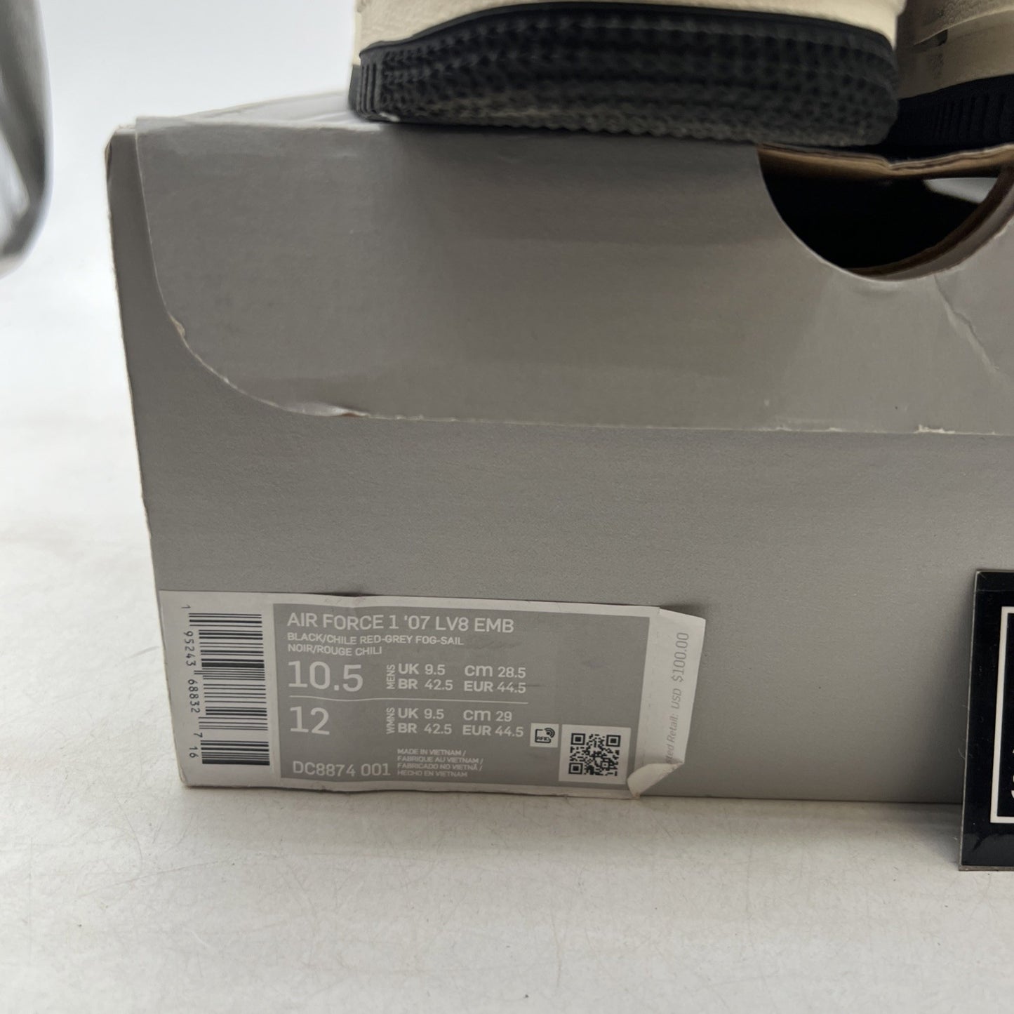 Size 10.5 - Nike Air Force 1 Shoes NBA '75th Anniversary '07 LV8 (DC8874-001)