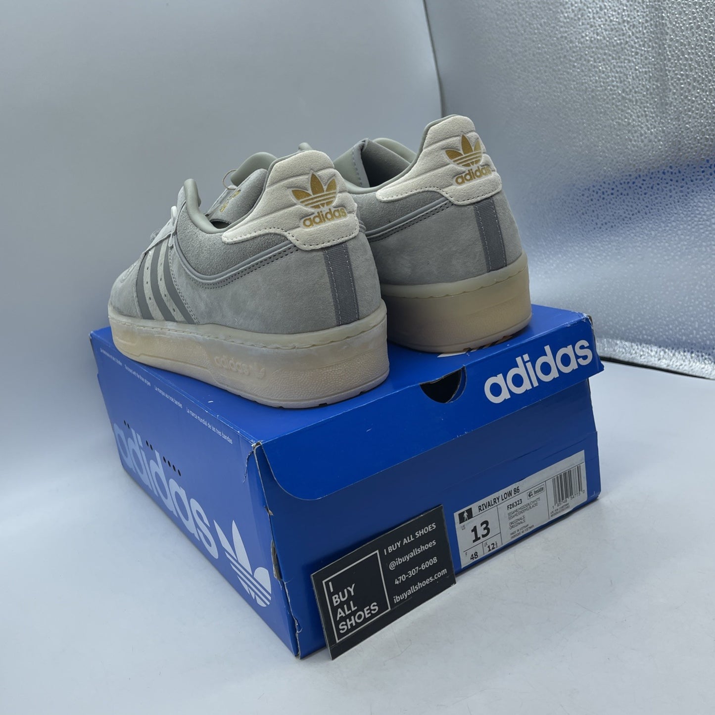 Size 13 - Adidas Rivalry 86 Low Sesame (FZ6323)