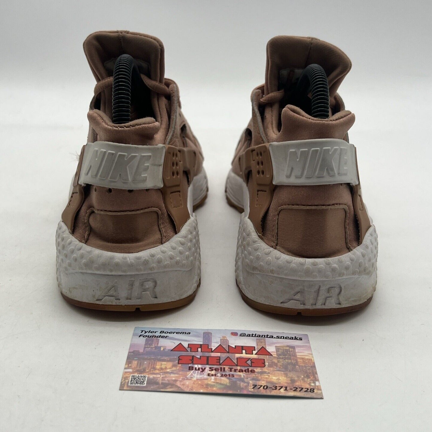 Size 8.5 - Nike Air Huarache Run Dusted Clay W (634835-200)