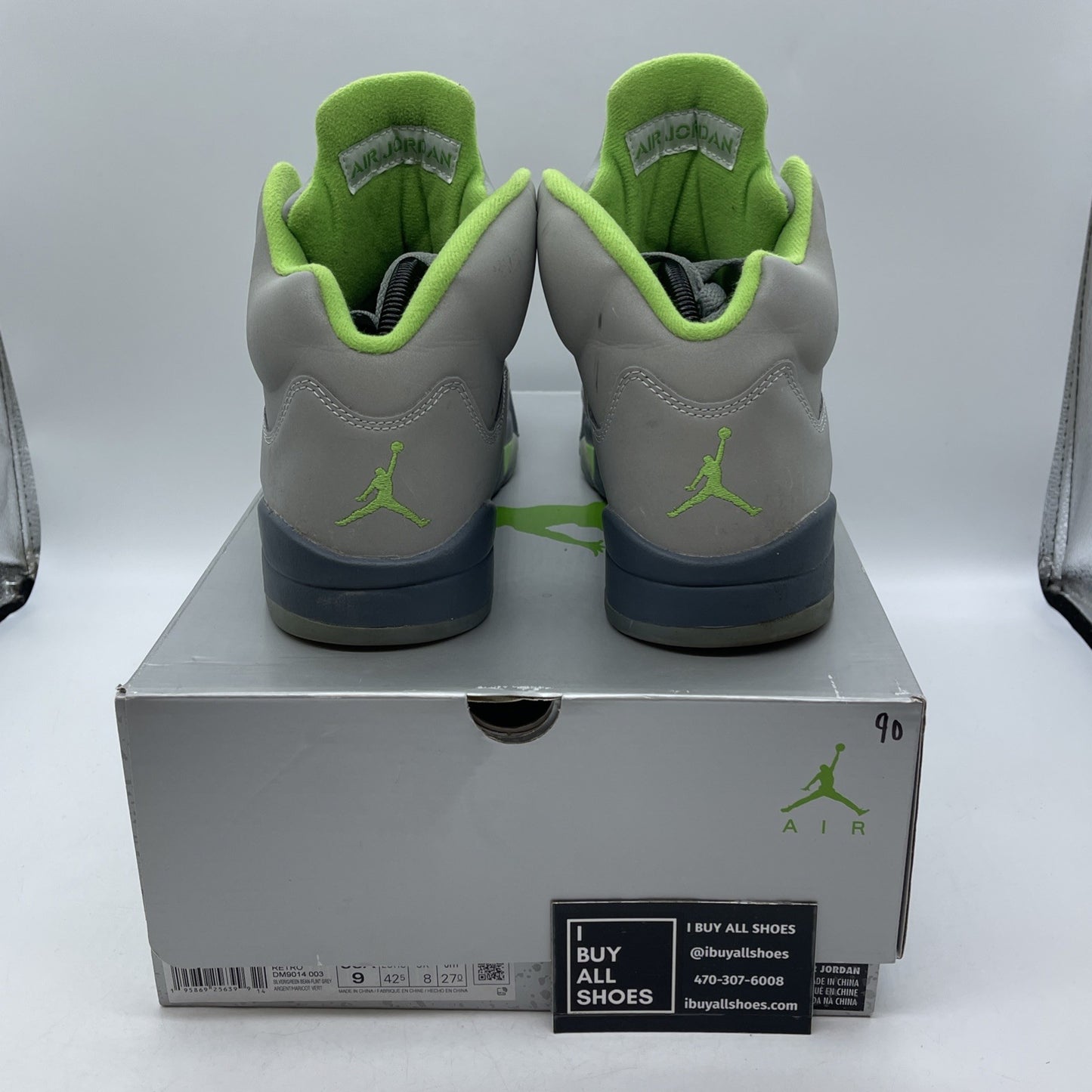 Size 9 - Air Jordan 5 Retro Green Bean (DM9014-003(