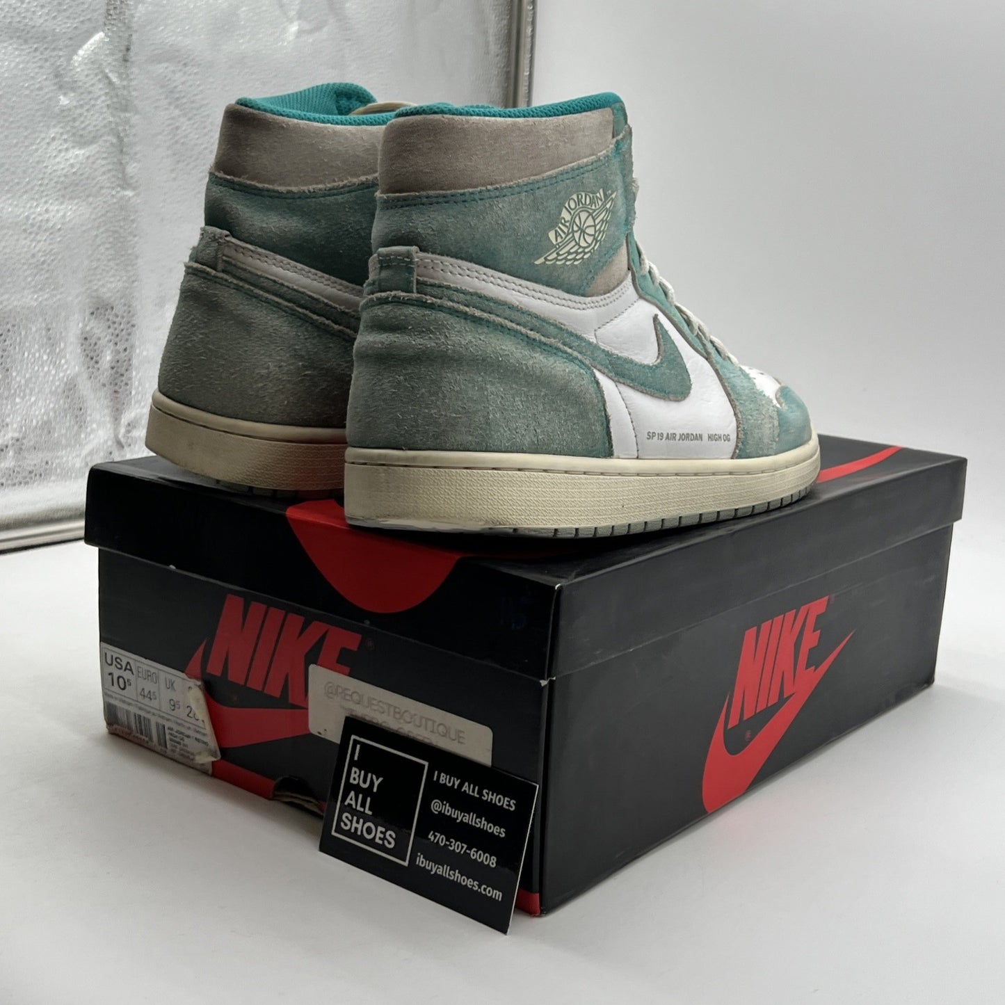 Size 10.5 - Air Jordan 1 Retro OG High Turbo Green (555088-311)
