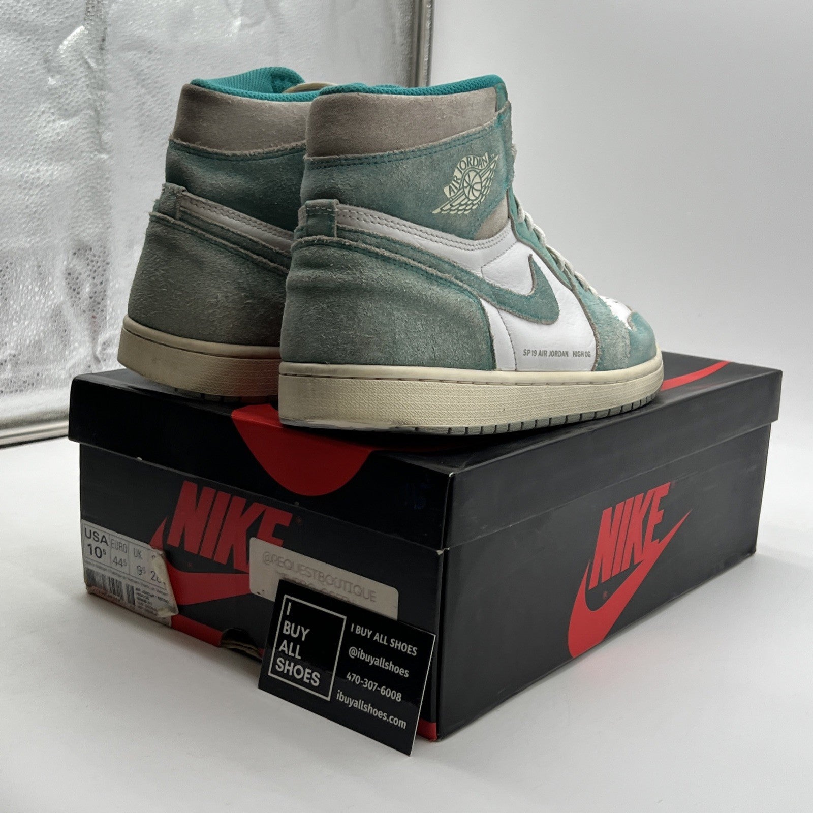 Size 10.5 - Air Jordan 1 Retro OG High Turbo Green (555088-311)