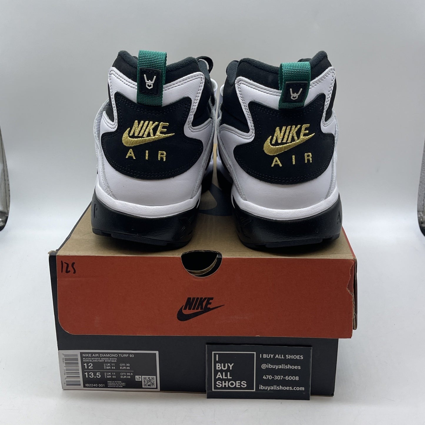 Size 12 - Nike Air Diamond Turf 2025 Emerald (IB2240-001)
