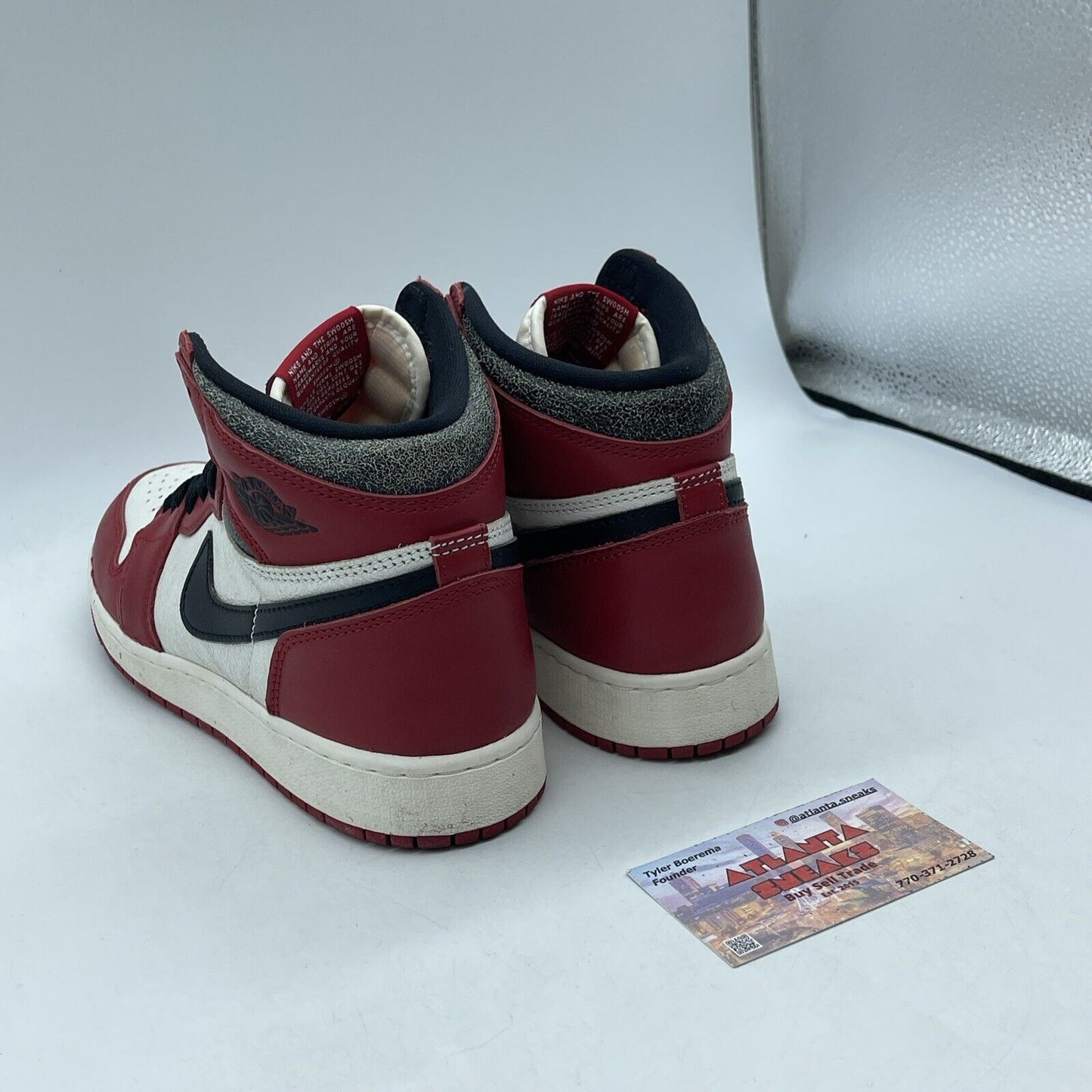 Size 6.5 (GS) - Jordan 1 Retro OG High Chicago Lost & Found Leather (FD1437-612)