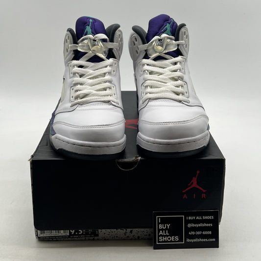Size 9.5 - Air Jordan 5 Retro Grape 2013 (136027-108)