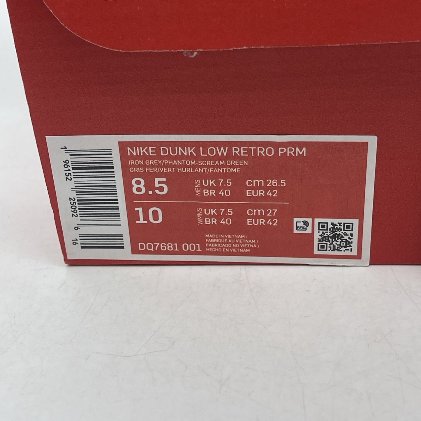 Size 8 - Nike Dunk SE Low Halloween - Cauldron (DQ7681-001)