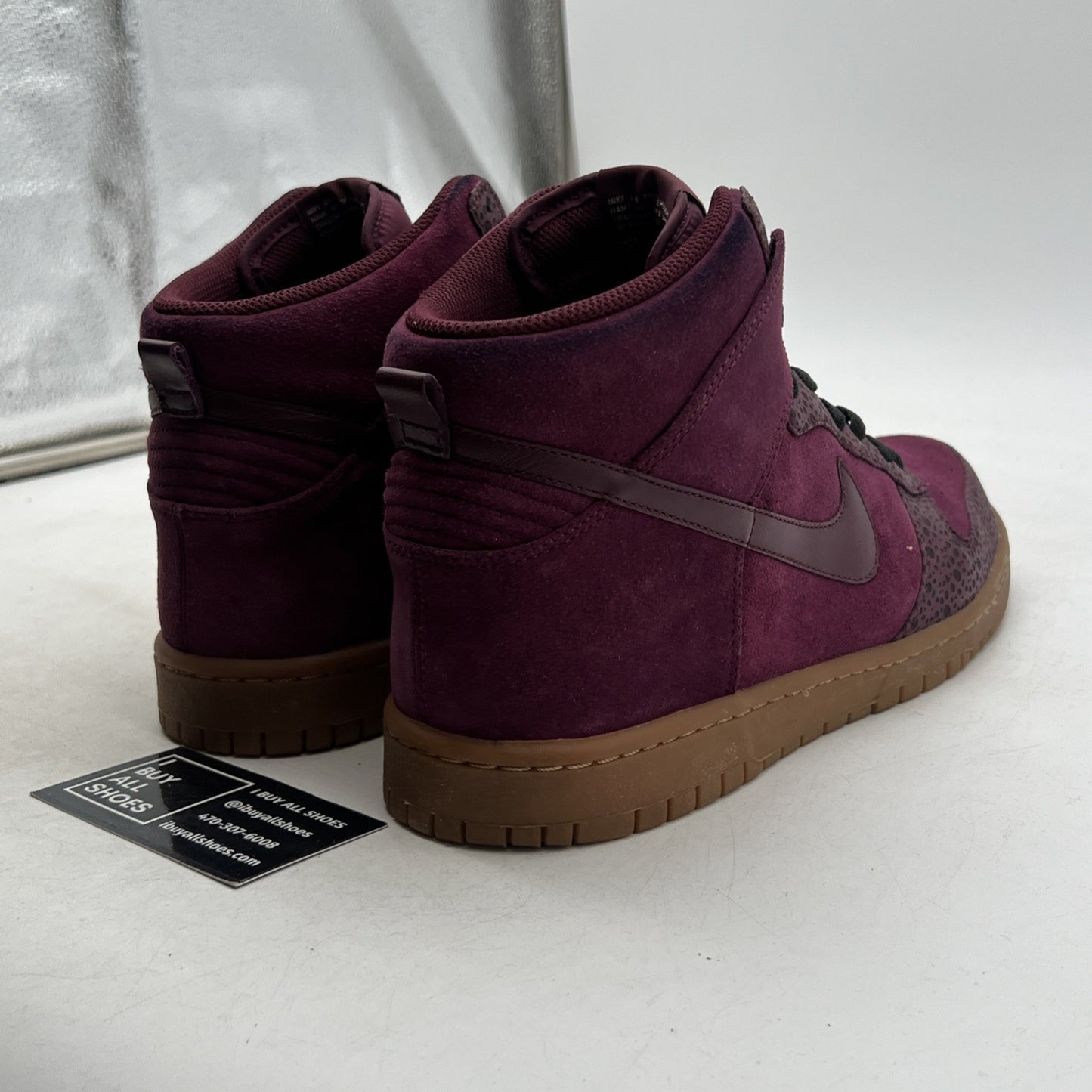 Size 10.5 - Nike Dunk Premium High Red (317892-661)