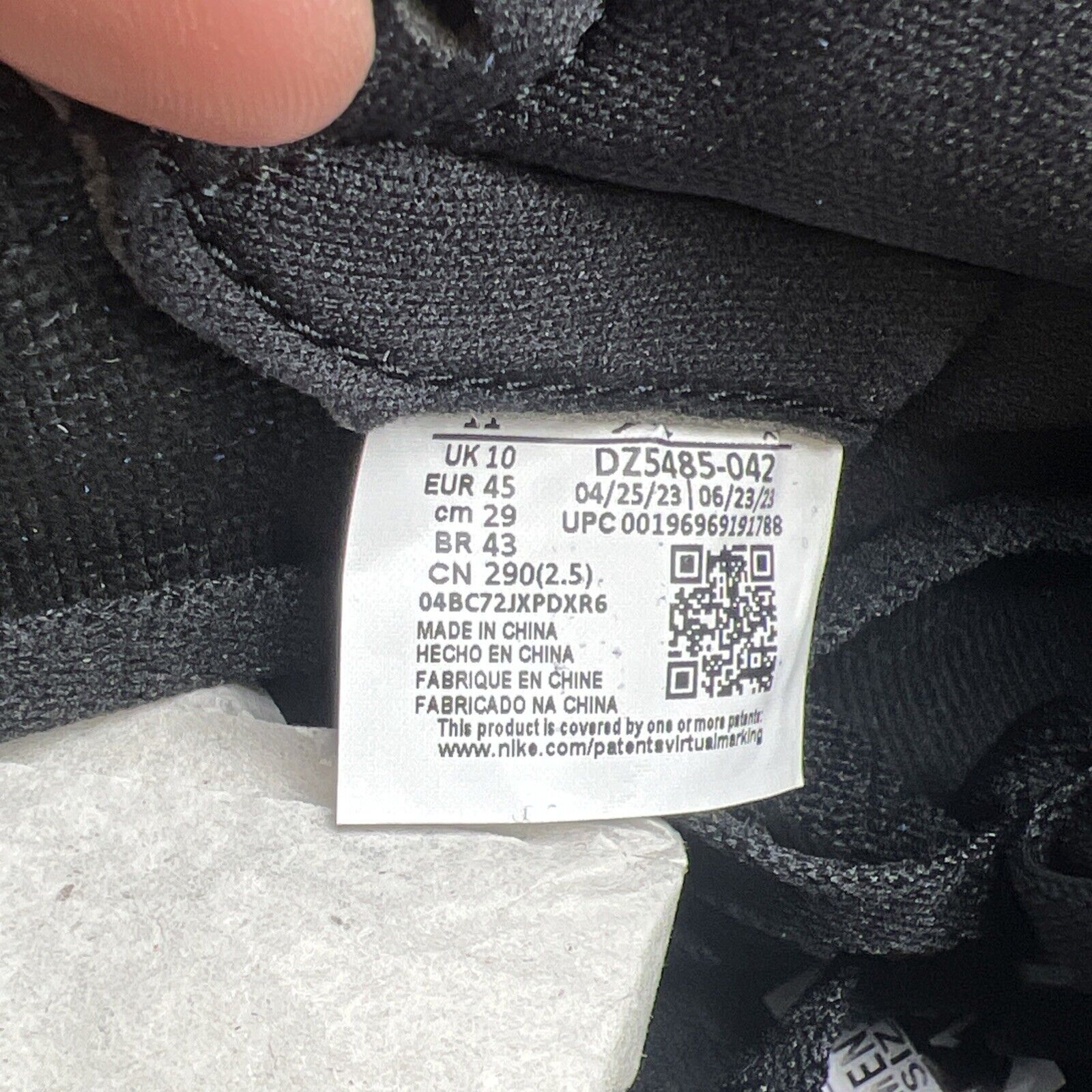 Size 11 - Air Jordan 1 Retro OG High Royal Reimagined (DZ5485-042)