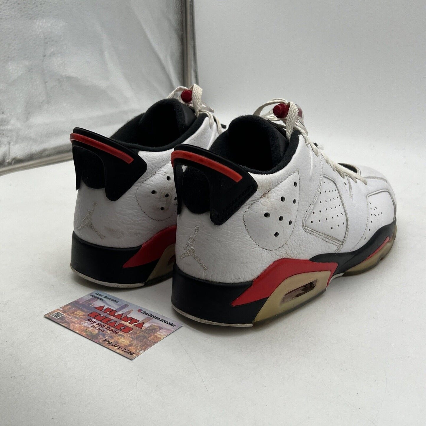 Size 11 - Air Jordan 6 Low White Infrared (304401-123)