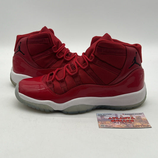 Size 6.5 (GS) - Jordan 11 Retro High Win Like '96 Icey Leather (378038-623)