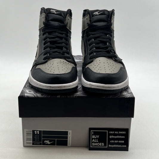 Size 11 - Kool Kiy Reeves Shadow Black and Gray Thunder Bolt