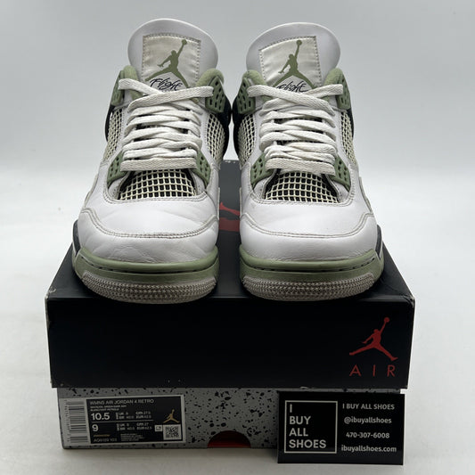 Size 10.5 - Air Jordan 4 Retro Mid Seafoam W (AQ9129-103)