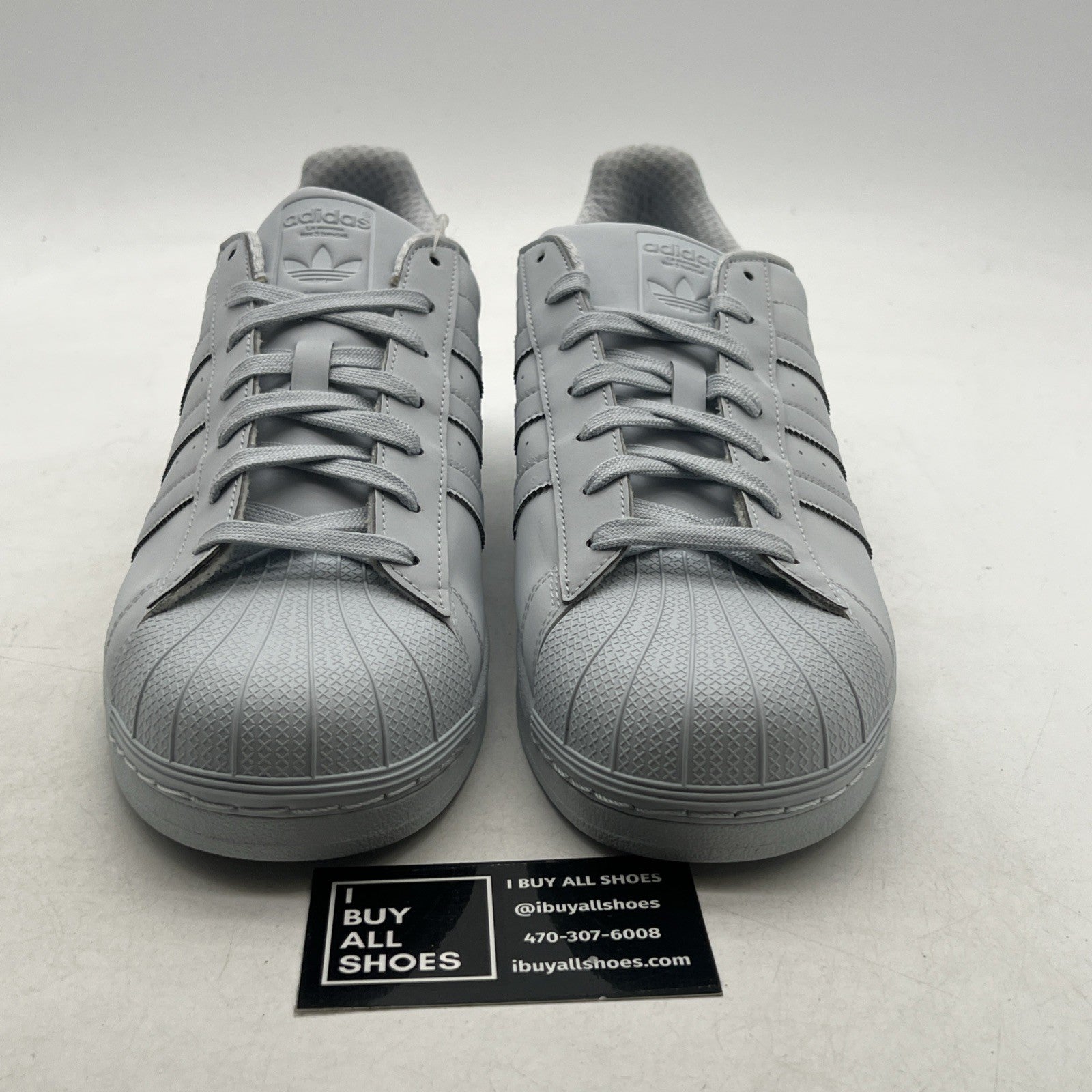 Size 13 - Adidas Superstar Adicolor Halo Blue (S80329)