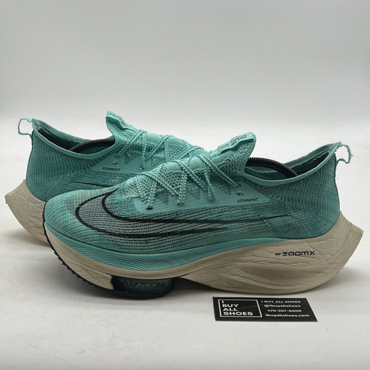 Size 11.5 - Nike Air Zoom Alphafly Next% Hyper Turquoise (CI9925-300)