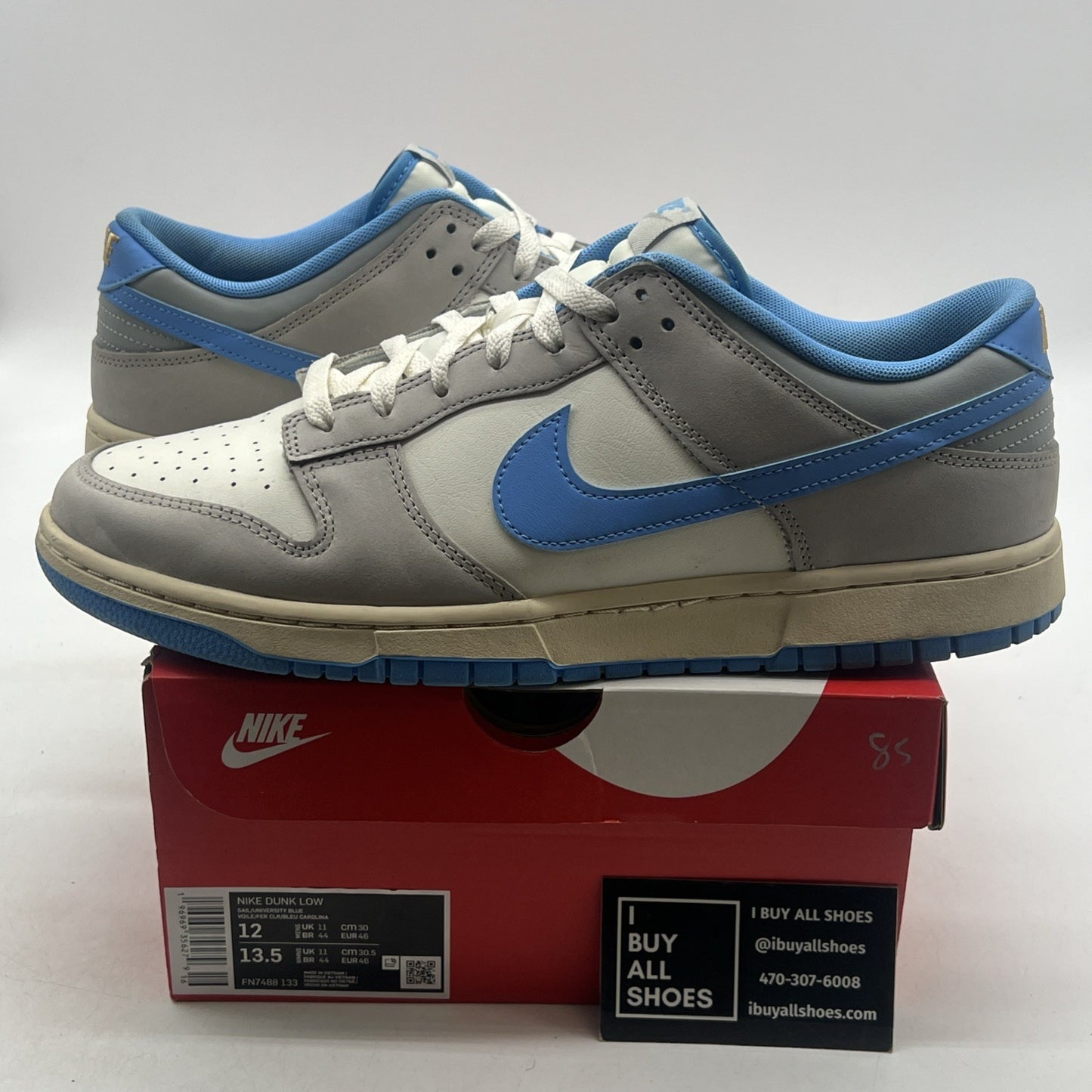Size 12 - Nike Dunk Low Athletic Department - University Blue (FN7488-133)