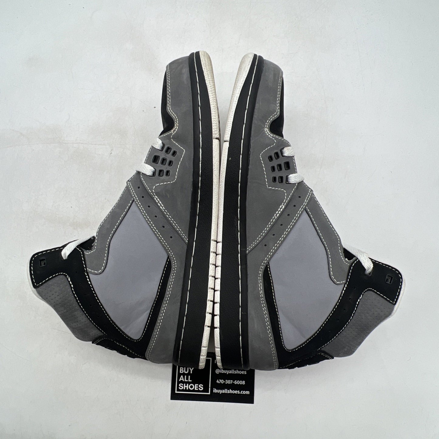 Size 10 - Jordan 1 Flight Gray - (372704-002)