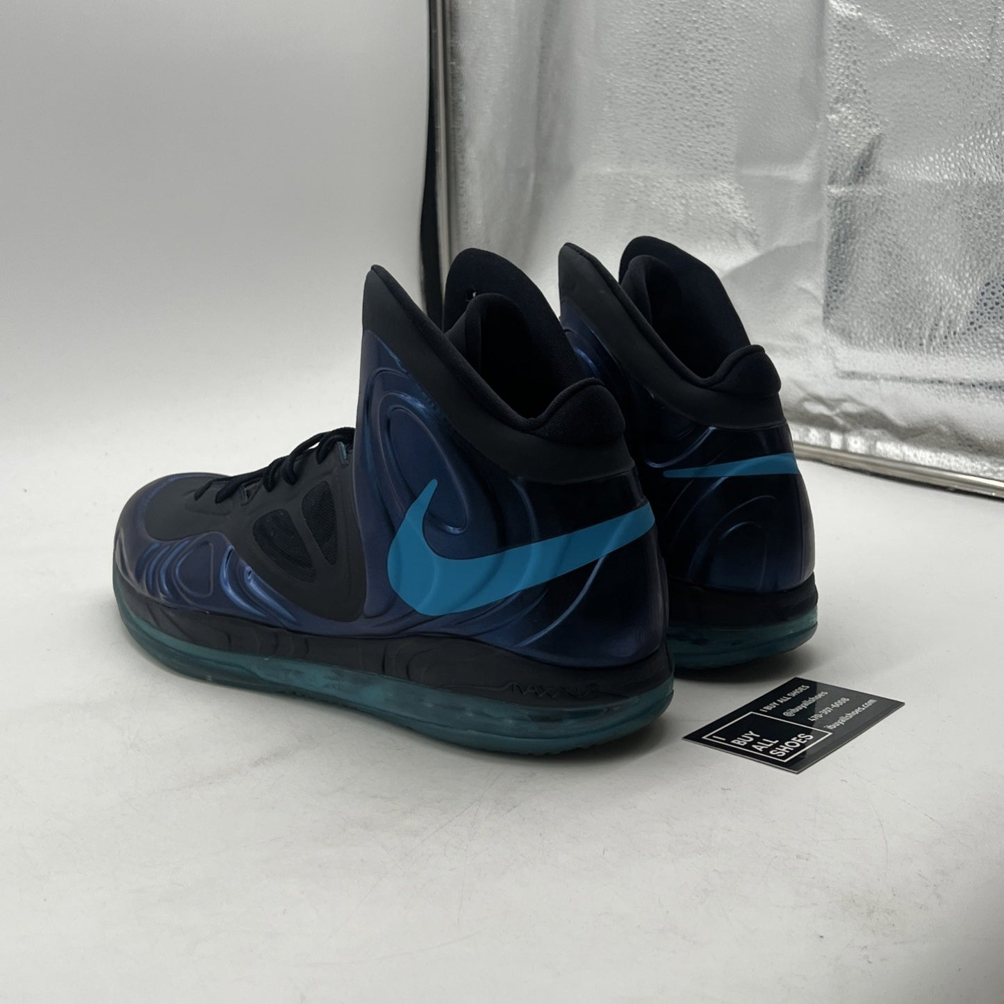 Size 13 - Nike Air Max Hyperposite Dark Obsidian (524862-401)
