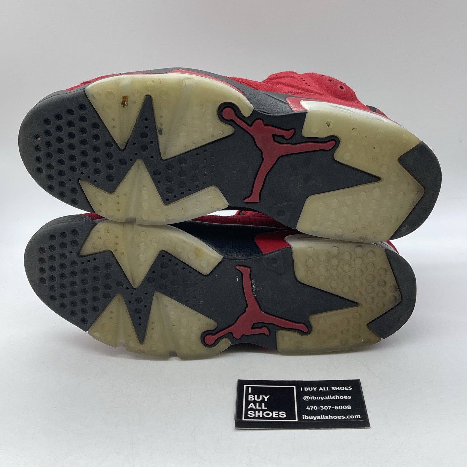 Size 10 - Air Jordan 6 Retro Toro Bravo Red Black Suede (CT8529-600)