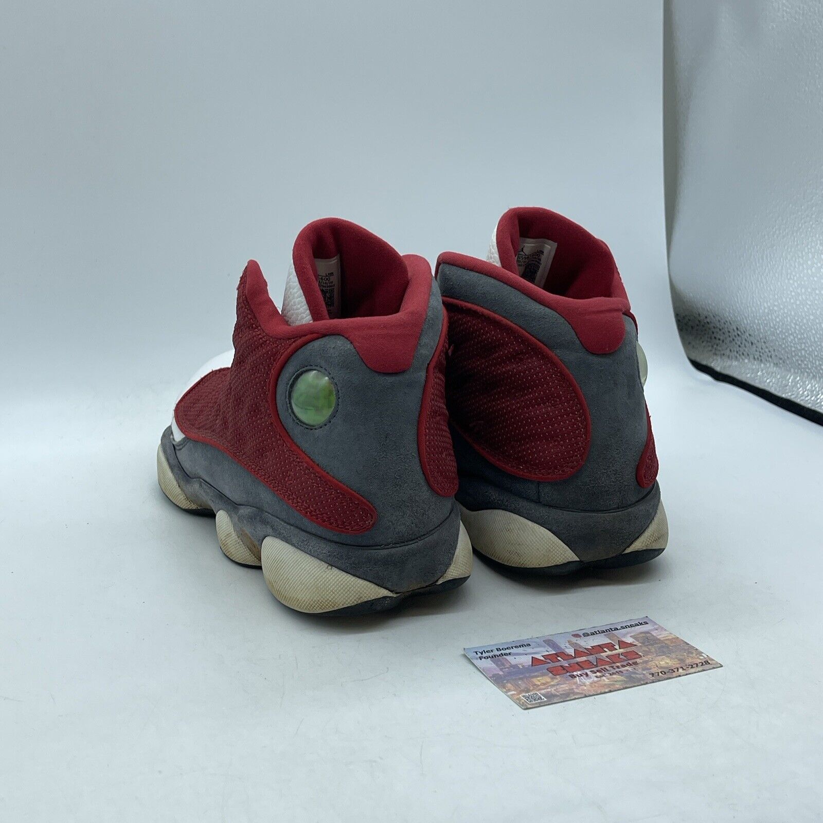 Size 8 - Jordan 13 Red White Grey Suede Leather (DJ5982600)