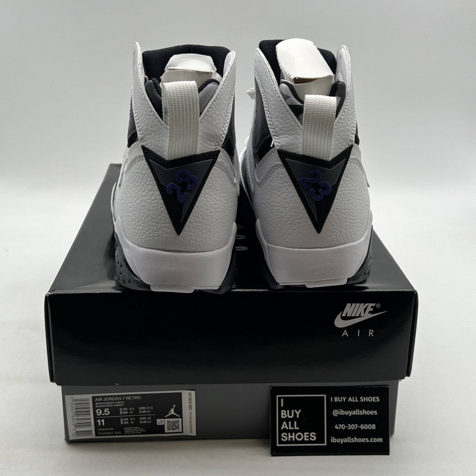 Size 9.5 - Air Jordan 7 Retro 2021 Flint (CU9307-100)