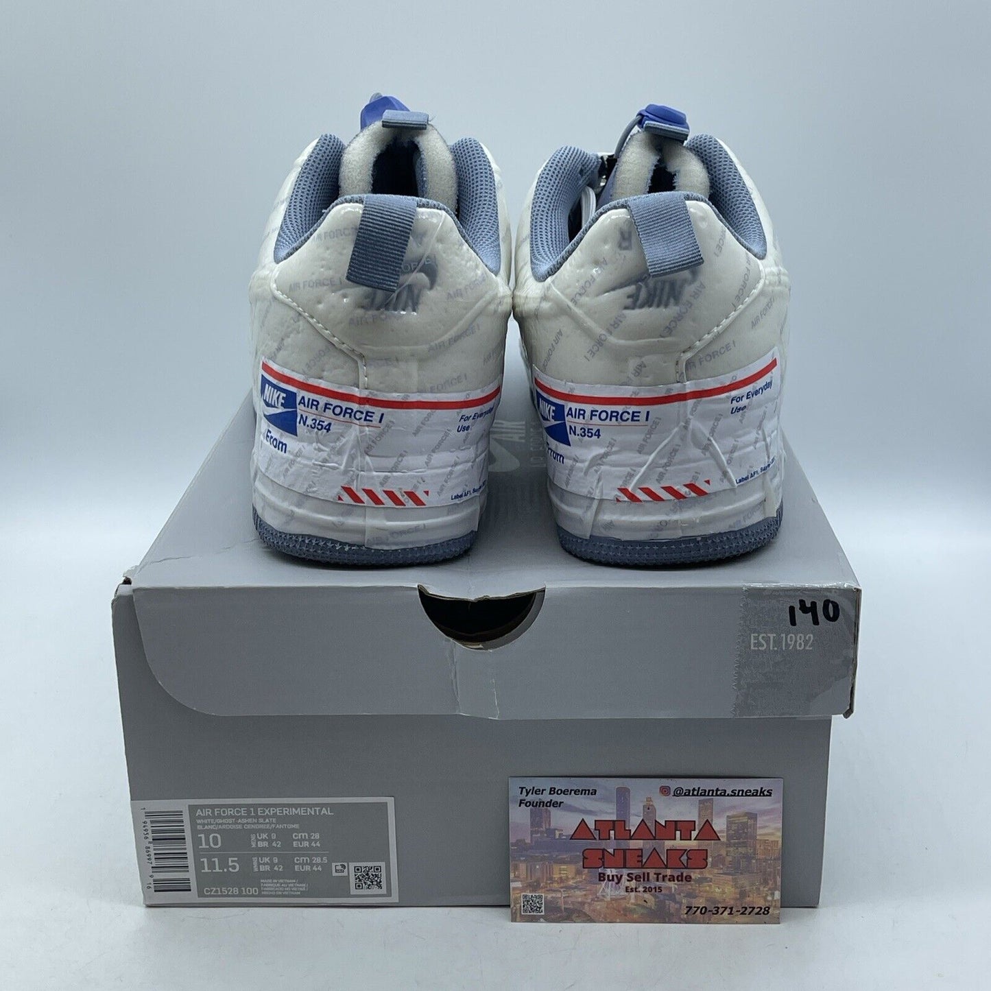 Size 10 - Nike USPS x Air Force 1 Experimental Low Postal Service (CZ1528-100)