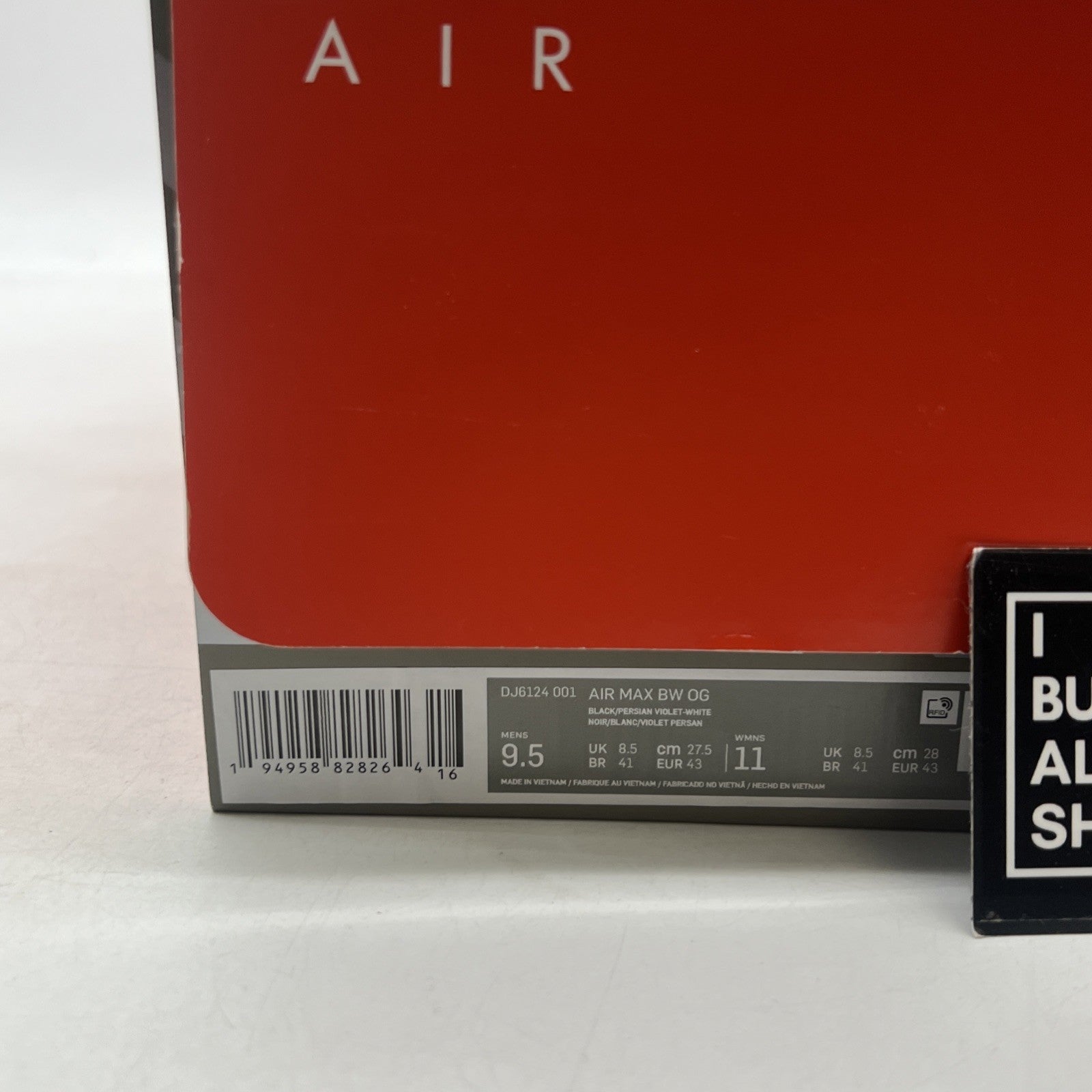 Size 9.5 - Nike Air Max BW 2021 Persian Violet (DJ6124-001)