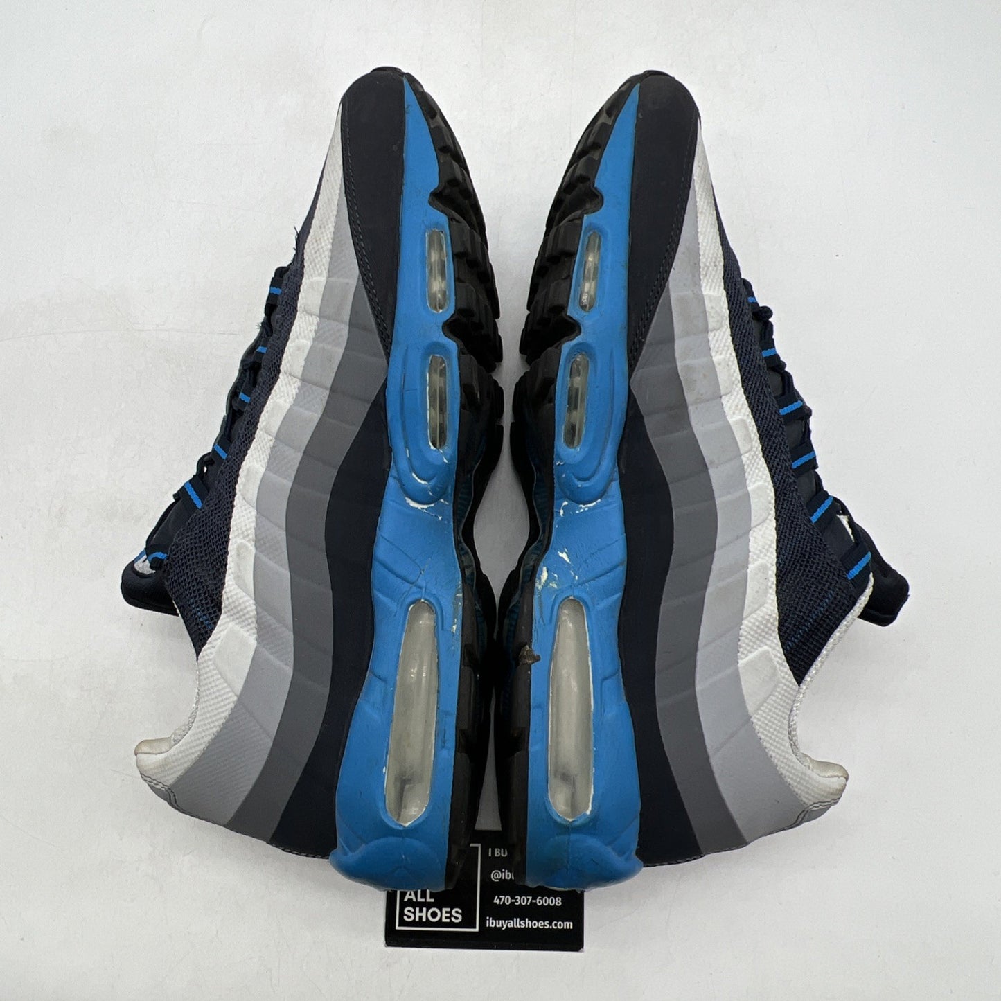 Size 13 - Nike Air Max 95 No Sew - Dark Obsidian (616190-004)
