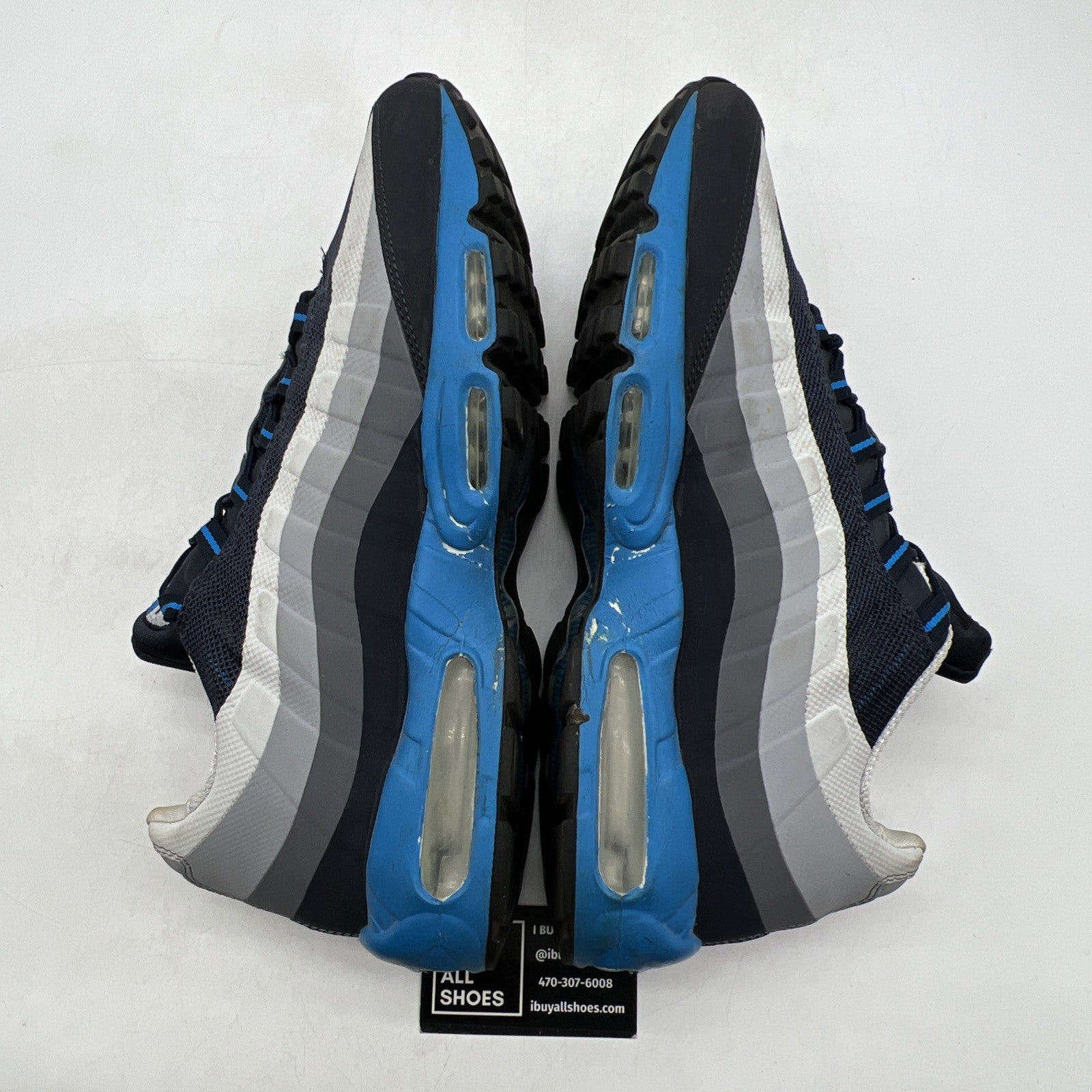 Size 13 - Nike Air Max 95 No Sew - Dark Obsidian (616190-004)