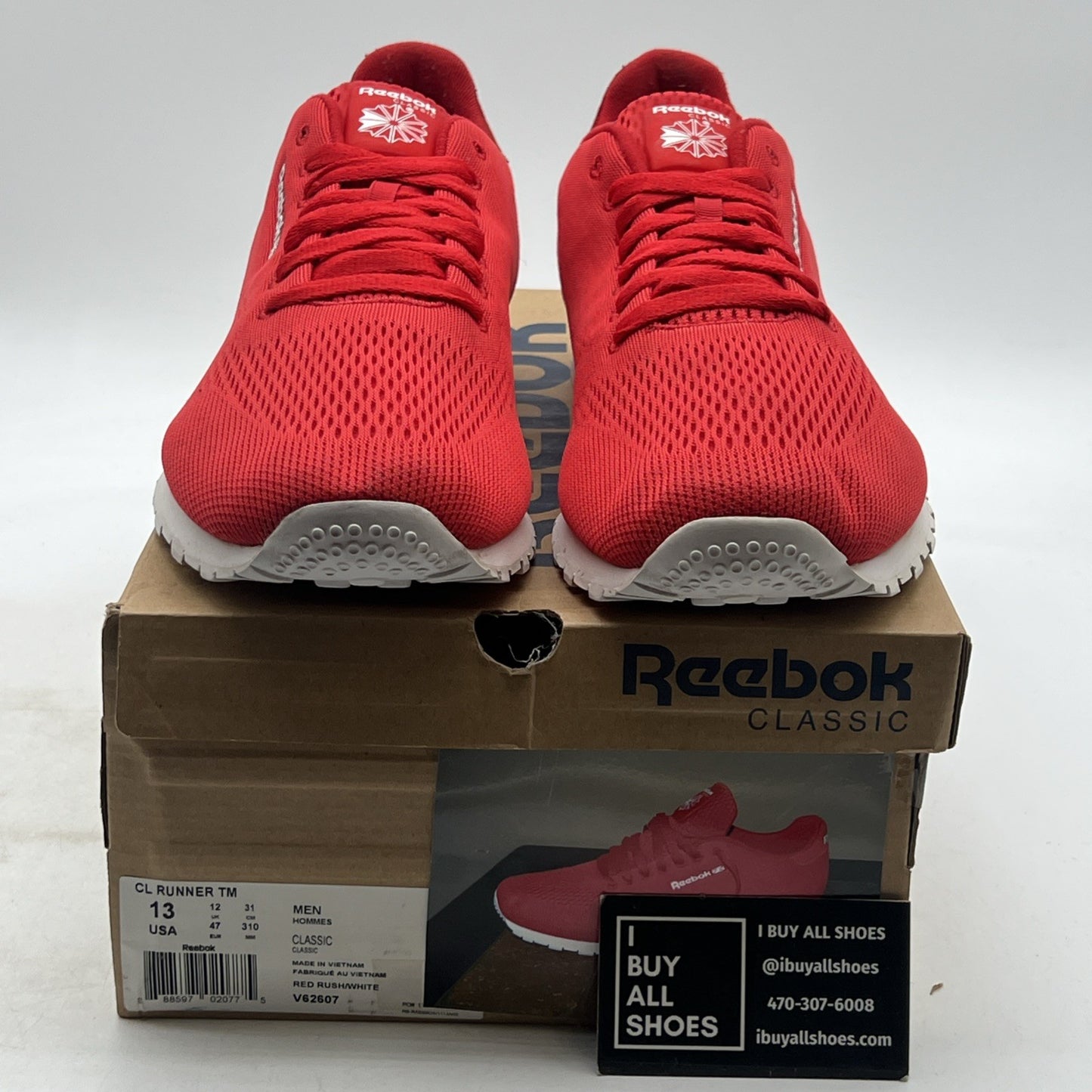 Size 13 - REEBOK REEBOK RUNNER CL TM (V62607)