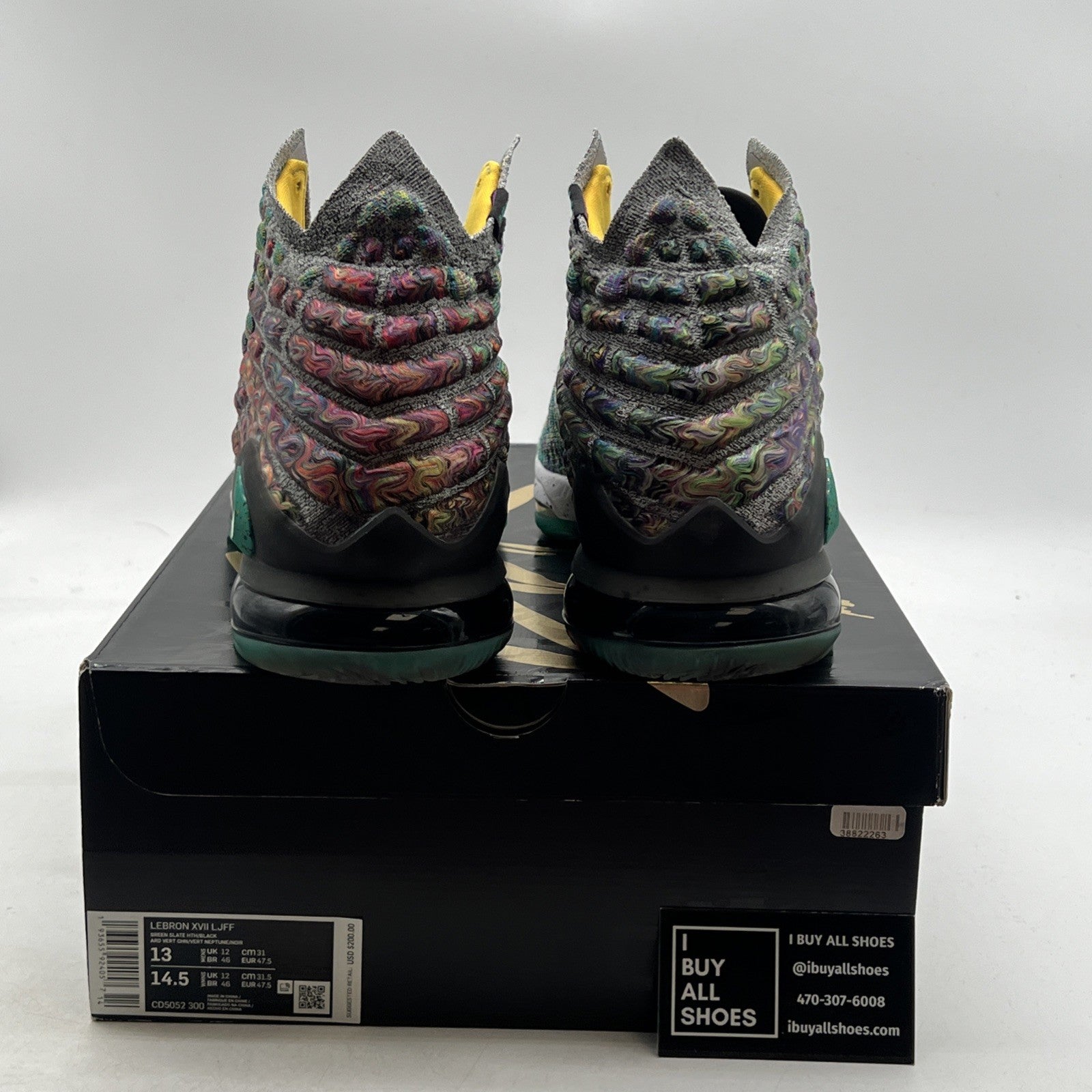 Size 13 - Nike LeBron 17 I Promise (CD5052-300)