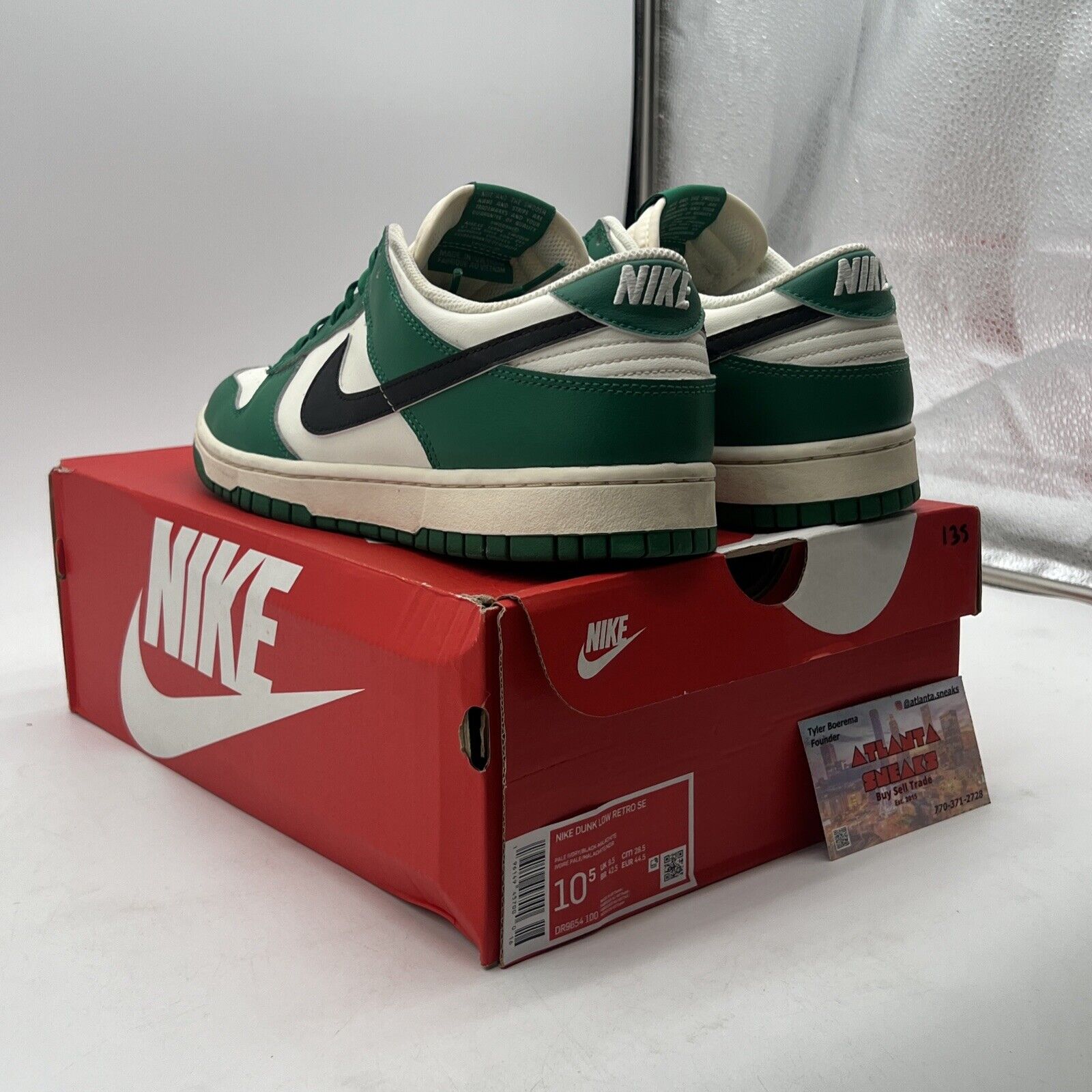 Size 10.5 - Nike Dunk Low SE Lottery Pack - Malachite (DR9654-100)