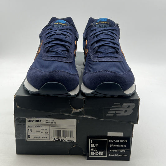 Size 14 - New Balance 515 D Classics Lifestyle Shoes Navy Blue (ML5150TS)
