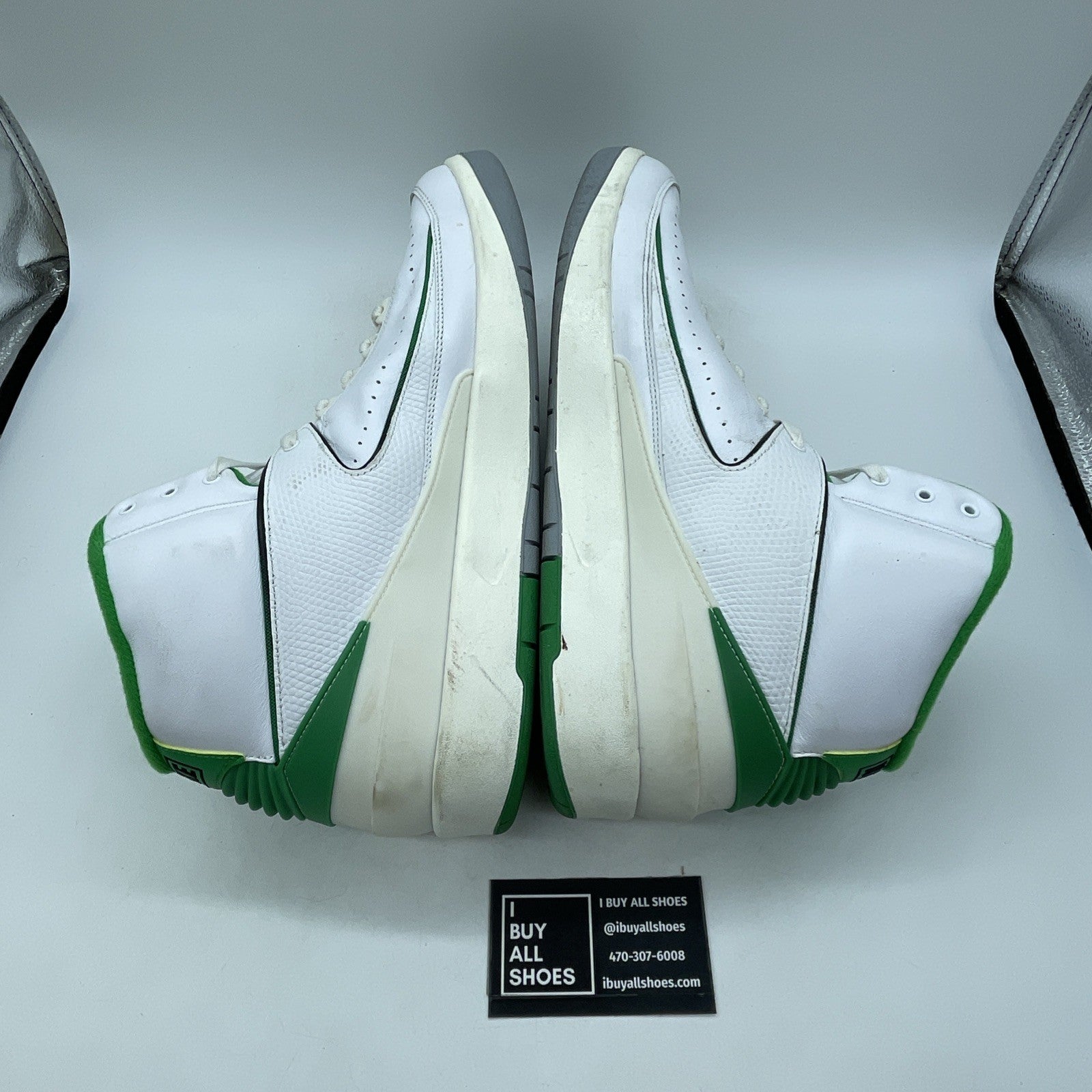 Size 15 - Air Jordan 2 Retro Lucky Green (DR8884-103)