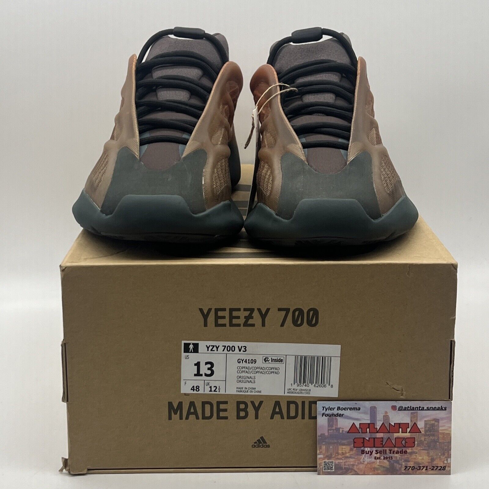 Size 13 - adidas Yeezy 700 V3 Copper Fade Orange (GY4109)