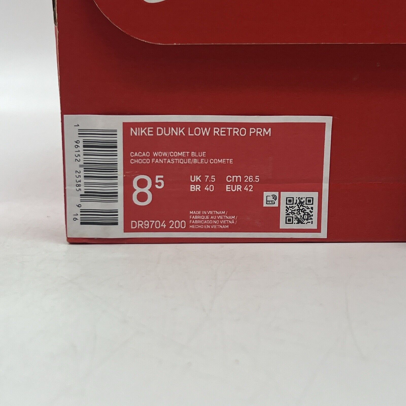 Size 8.5 - Nike Dunk Low Mars Stone Blue Brand New Og All