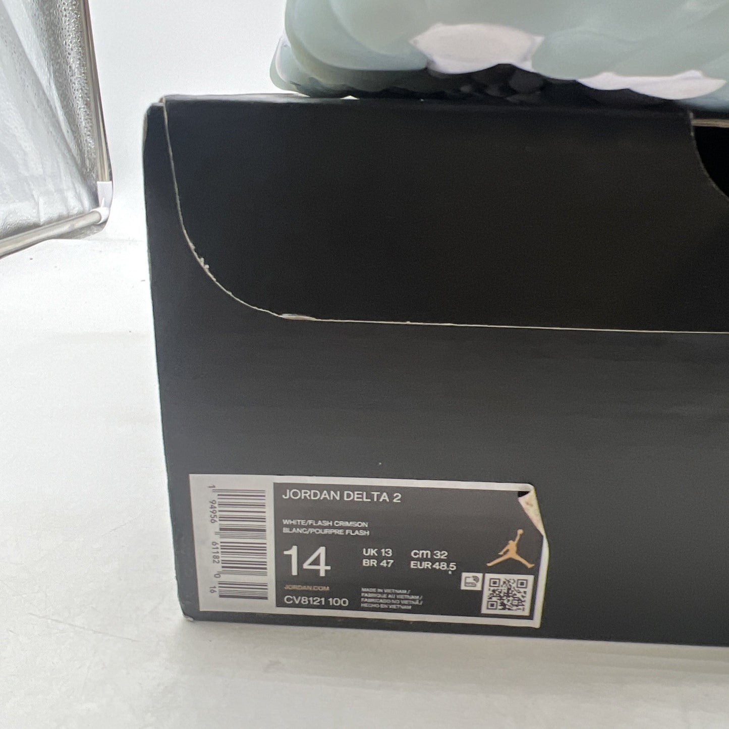 Size 14 - Jordan Delta 2 Thermo White (CV8121-100)