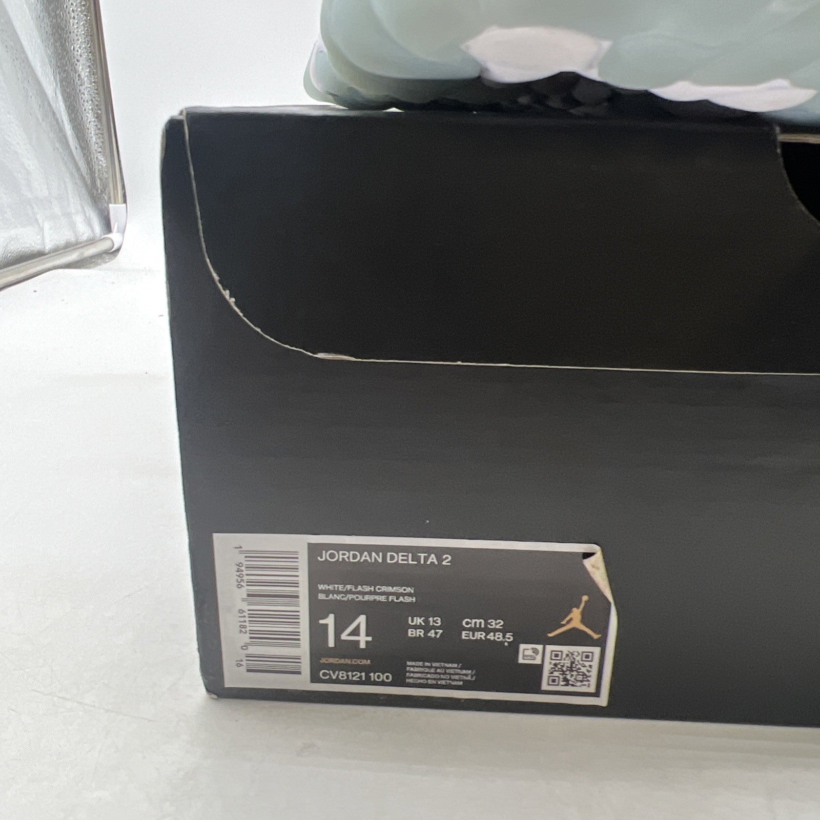 Size 14 - Jordan Delta 2 Thermo White (CV8121-100)