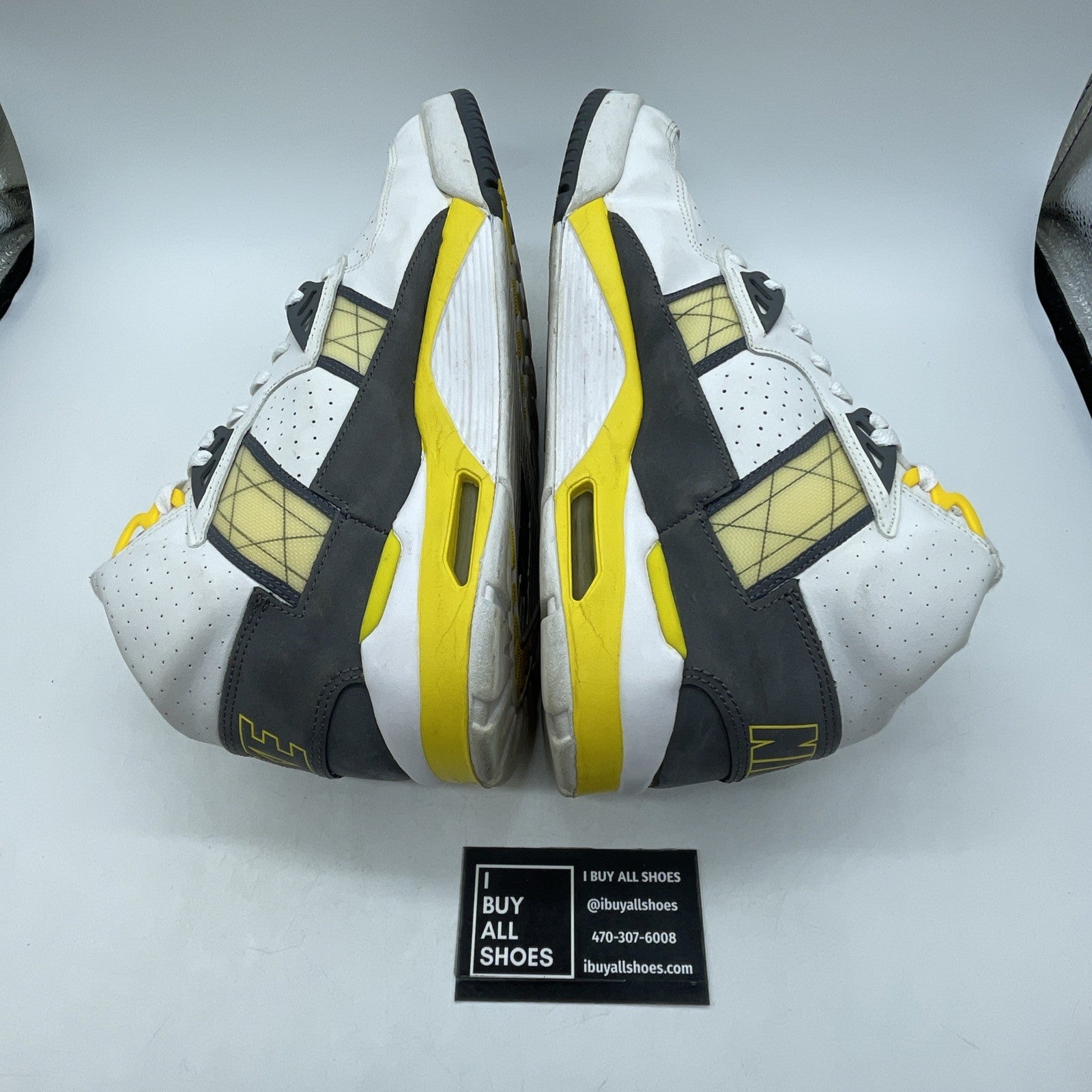 Size 13 - Nike Air Trainer SC High Graphite Lemon (302346-109)
