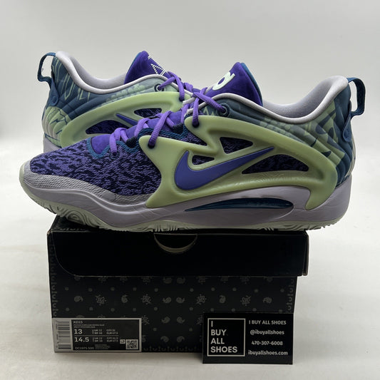Size 13 - Nike KD 15 'Nightmare 2022' "Pyschic Purple/Marina Blue" (DC1975-500)