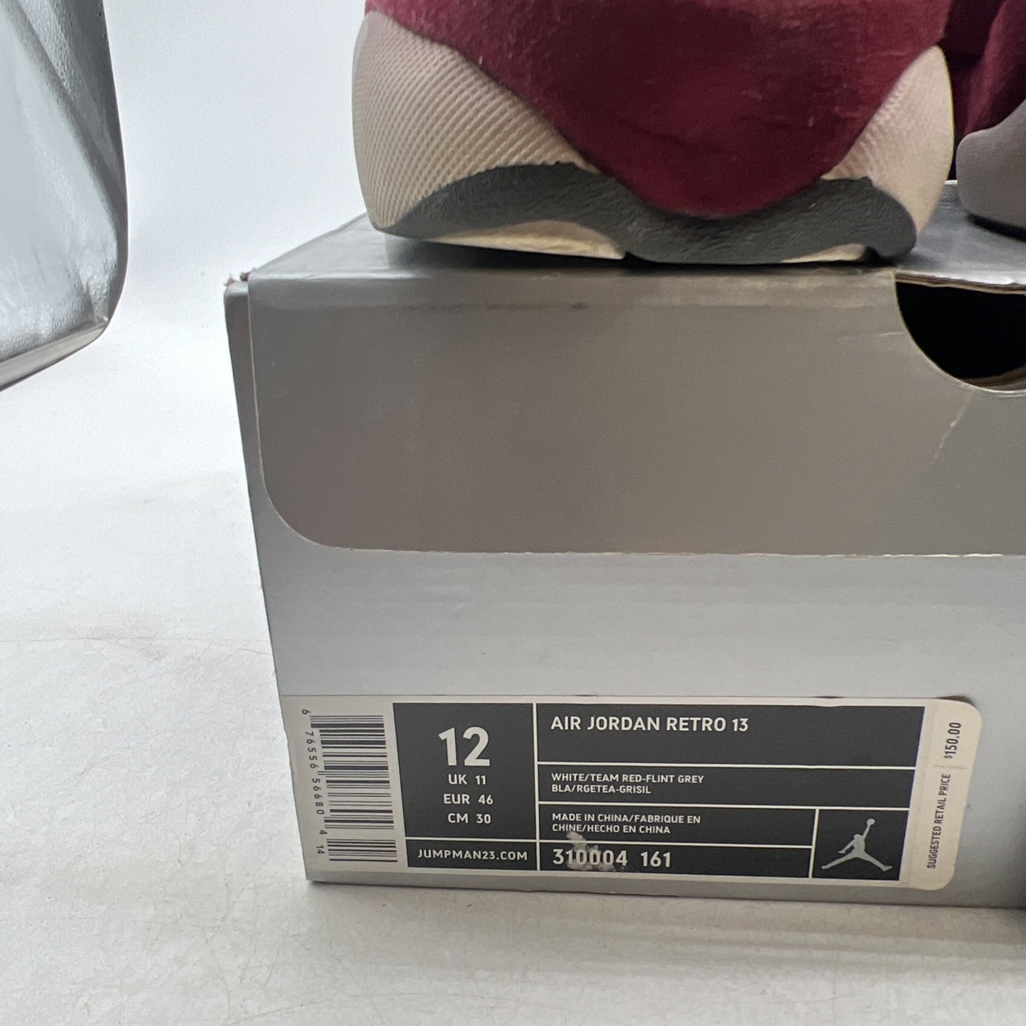 Size 12 - Air Jordan 13 Retro 2005 Grey Toe (310004-161)