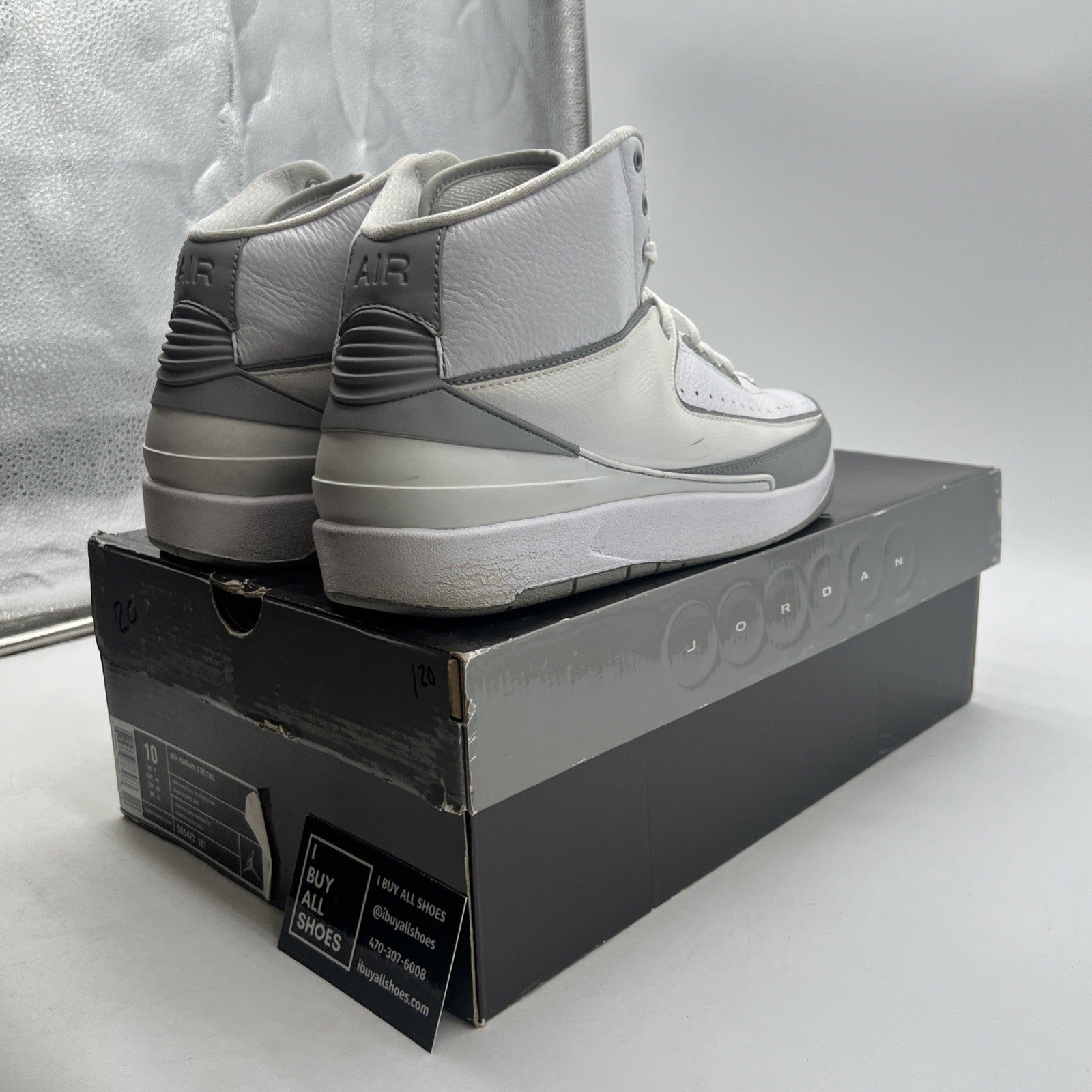 Size 10 - Air Jordan 2 Retro 25th Anniversary (385475-101)