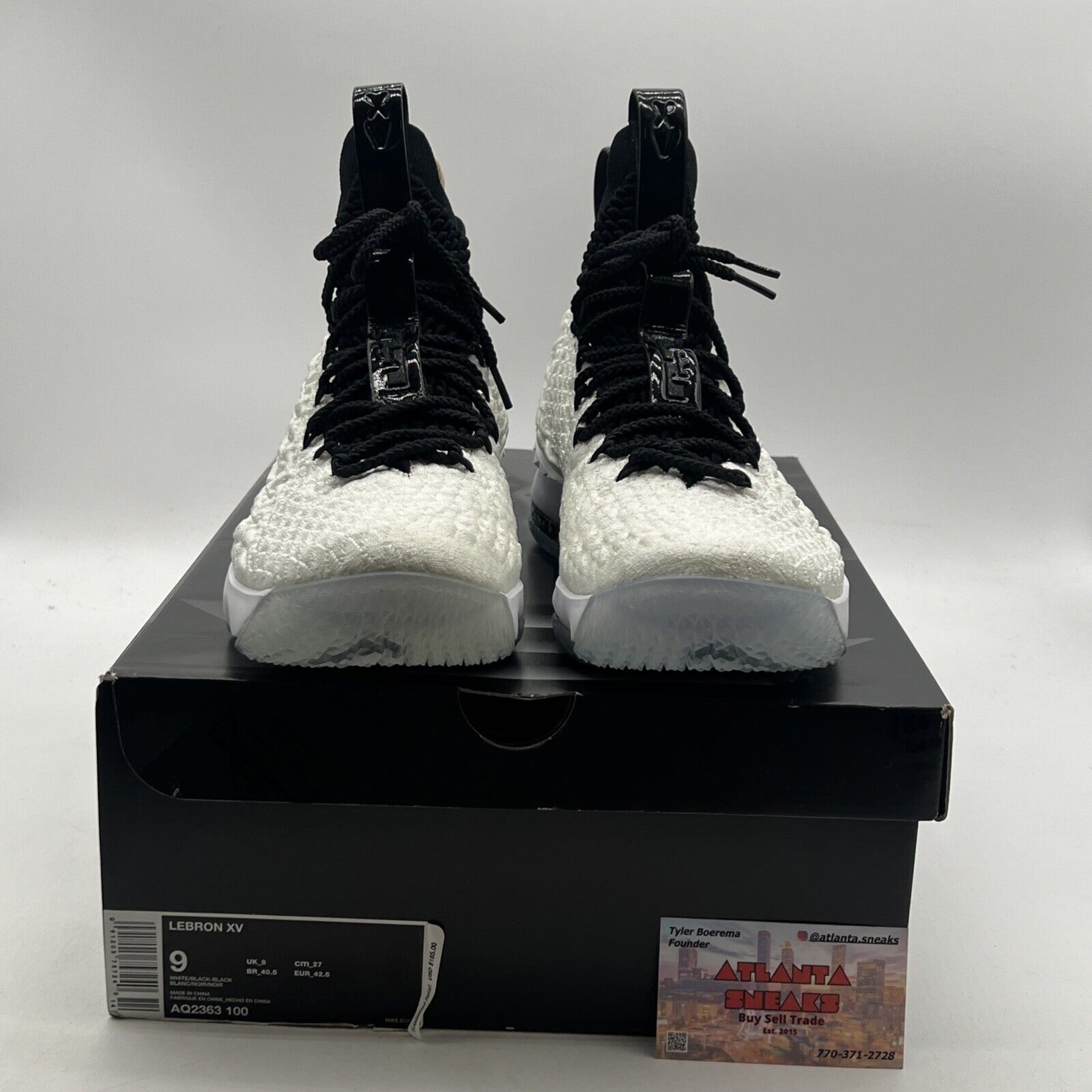 Size 9 - Nike LeBron 15 Graffiti (AQ2363-100)